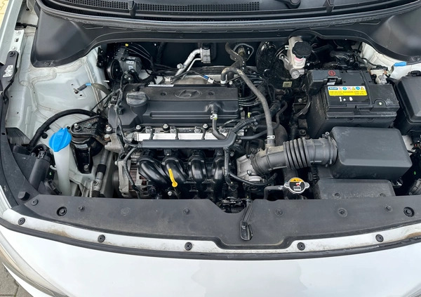 Hyundai i20 cena 18900 przebieg: 96400, rok produkcji 2017 z Bogatynia małe 56
